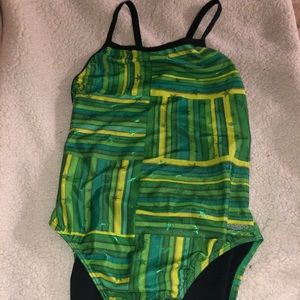 Speedo Endurance Lite Star Mania Flyback Swimsuit
